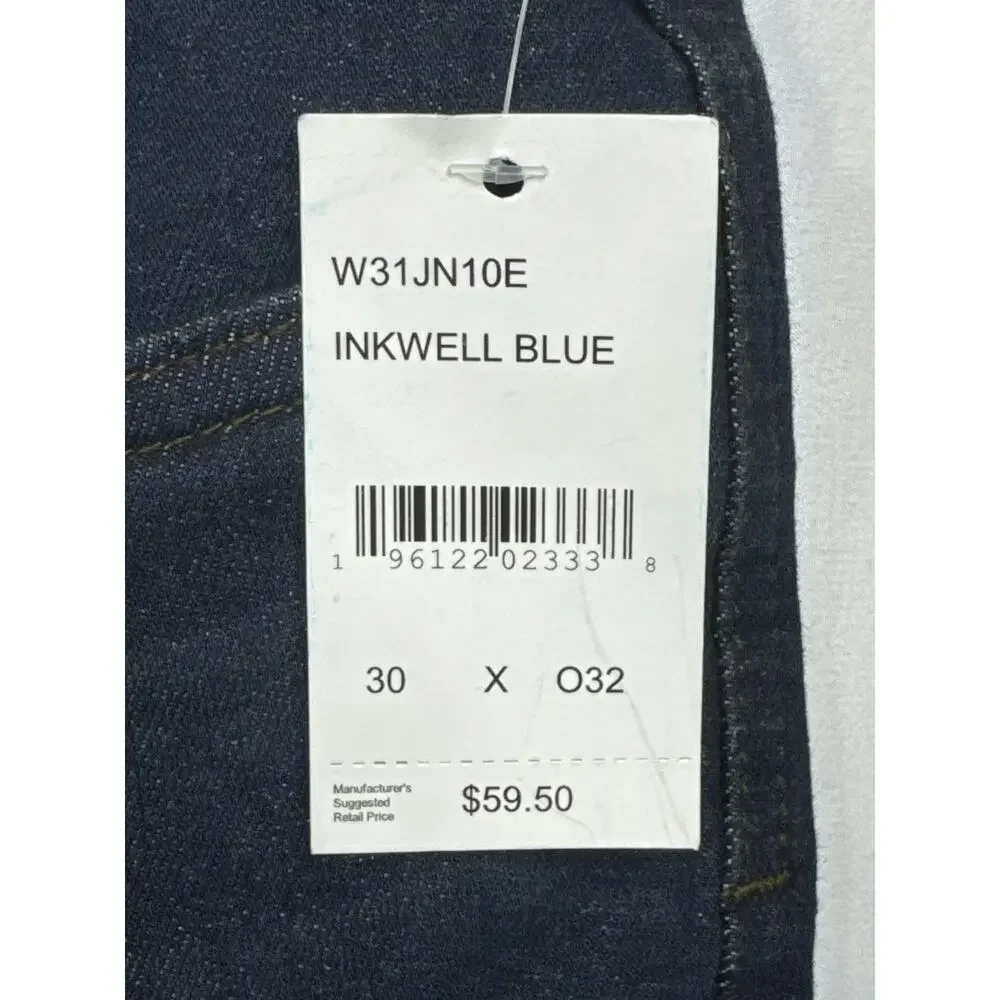 NWT‎ Weatherproof Vintage Men's Skinny Fit Blue Denim Jeans - 30x32 (32x31)